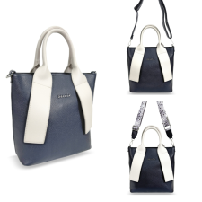 Zellia Zellia Női Kézitáska H728 Sötét Kék-Beige kézitáska és bőrönd