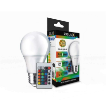 Zelux Led RGB A60 9W E27 Okos izzó távirányítóval izzó