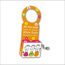  Zenedoboz Fridolin Három emberke, felakasztható játékhangszer