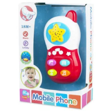Zenélő mobiltelefon bébijáték elektronikus játék