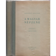 Zeneműkiadó A magyar népzene antikvárium - használt könyv
