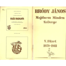 ZENEMŰKIADÓ VÁLLALAT Bródy János majdnem minden szövege V. füzet (1979-1981) antikvárium - használt könyv