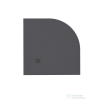 Zenon Angular Slate 80x80 cm-es negyedköríves zuhanytálca, Negro ANG80NE