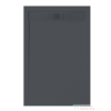 Zenon EVOLUTION SLATE 100x120 cm-es zuhanytálca palakő hatású felülettel, Antracita EVSL100120AN