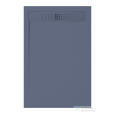 Zenon EVOLUTION SLATE 90x130 cm-es zuhanytálca palakő hatású felülettel, Cobalt EVSL90130CO kád, zuhanykabin