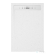 Zenon EVOLUTION SLATE 90x130 cm-es zuhanytálca palakő hatású felülettel, NIeve EVSL90130NI kád, zuhanykabin