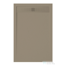 Zenon EVOLUTION SLATE 90x200 cm-es zuhanytálca palakő hatású felülettel, Cream EVSL90200CR kád, zuhanykabin