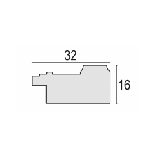 Zep PM257W Palermo 13x18 Képkeret - Fehér (PM257W) fényképkeret