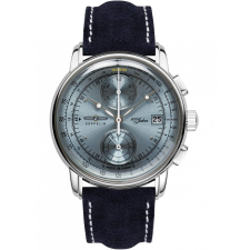 Zeppelin 8670-4 Chronograph 100 Years Zeppelin Mens Watch 42mm 5ATM, karóra