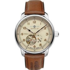 Zeppelin 9666-5 Mens Watch Méditerranée Automatic 40mm 5ATM, karóra