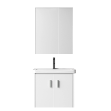  ZETA 60 fürdőszobai bútorszett PVC fehér fürdőszoba bútor