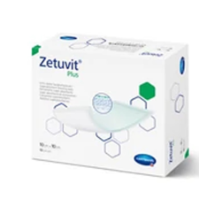  ZETUVIT PLUS 10 X 10 CM szuperabszorbens sebpárna gyógyászati segédeszköz