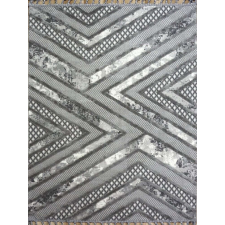 Zeugma Geometriai Szőnyeg - Szürke - 200x290 cm lakástextília