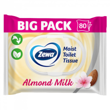 ZEWA Almond Milk Bigpack nedves toalettpapír (80 db) higiéniai papíráru