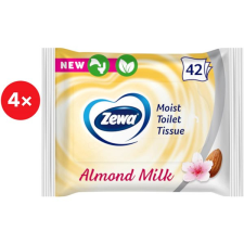 ZEWA Almond Milk vlhčený toaletní papír (4× 42 ks) higiéniai papíráru