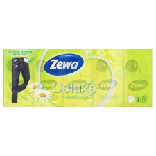 ZEWA deluxe camomile 3 rétegű zsebkendő 10x10 db 7322540098846 papírárú, csomagoló és tárolóeszköz