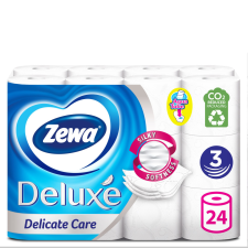 ZEWA Deluxe Delicate Care 3 rétegű toalettpapír 24 tekercs higiéniai papíráru