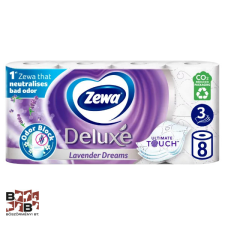  Zewa Deluxe Levendula toalettpapír 8 roll 3 réteg higiéniai papíráru