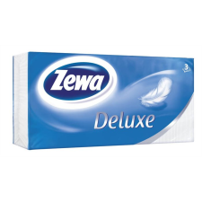 ZEWA Deluxe papír zsebkendő, illatmentes, 90 db higiéniai papíráru
