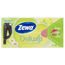 ZEWA Deluxe papírzsebkendő 3 rétegű 90 db Camomile Comfort higiéniai papíráru