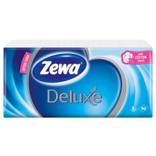ZEWA Deluxe papírzsebkendő 90db Pure White higiéniai papíráru