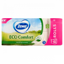 Zewa Eco Comfort 3 rétegű toalettpapír 16 tekercs higiéniai papíráru