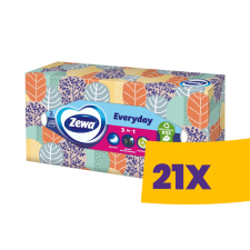 ZEWA Everyday dobozos papírzsebkendő - 2 rétegű 100db-os (Karton - 21 doboz) higiéniai papíráru