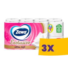 ZEWA Exclusive Ultra Soft toalettpapír - 4 rétegű 16 tekercses (Karton - 3 csomag) higiéniai papíráru