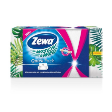 ZEWA Háztartási papírtörlő, 2 rétegű, 75 lap,  "Wish&Weg Quick Pack" higiéniai papíráru