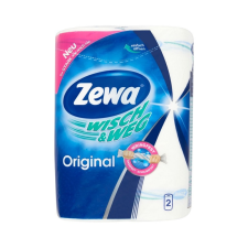ZEWA Kéztörlő tekercses háztartási ZEWA Premium 2 rétegű 2 tekercses 45 lap higiéniai papíráru
