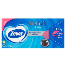 ZEWA Papír zsebkendő, 3 rétegű, 90 db, zewa "deluxe", illatmentes 53606 papírárú, csomagoló és tárolóeszköz