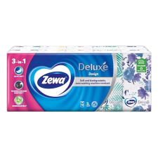 ZEWA Papírzsebkend&#337; zewa deluxe design 3 réteg&#369; 10x10 darabos 53526 papírárú, csomagoló és tárolóeszköz