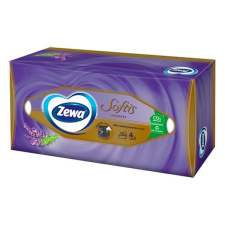 ZEWA Papírzsebkendő ZEWA Softis 4 rétegű 80 db-os dobozos Levendula higiéniai papíráru