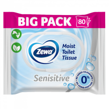 ZEWA Sensitive Bigpack nedves toalettpapír (80 db) higiéniai papíráru