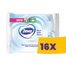 ZEWA Sensitive nedves toalettpapír zárható 42db-os (Karton - 16 csomag) higiéniai papíráru