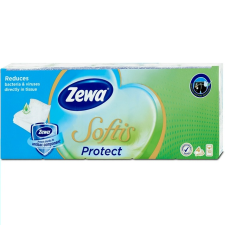 ZEWA Soft zsebkendő 4 réteg 10x9db Protect higiéniai papíráru