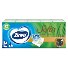  Zewa Softis Protect papírzsebkendő 10 X 9db/csomag higiéniai papíráru