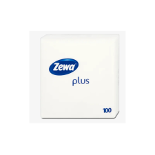 ZEWA Szalvéta 1 rétegű fehér 100 lap/csomag Plus Zewa higiéniai papíráru