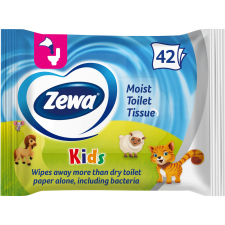 ZEWA Toalettpapír nedves 42 lap/csomag Zewa Kids higiéniai papíráru