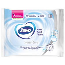 ZEWA Toalettpapír, nedves, 42db, ZEWA, sensitive higiéniai papíráru