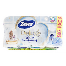 ZEWA Toalettpapír zewa deluxe 3 rétegű 16 tekercses le. spring/winter 6813 higiéniai papíráru