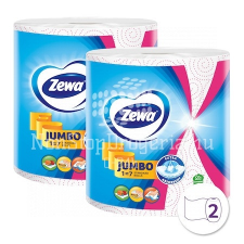 ZEWA Zewa háztartási papírtörlő 2 rétegű 1 tekercses 325 lap Decor Jumbo higiéniai papíráru