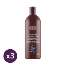 Ziaja Kakaóvajas tusfürdő (3x500 ml) tusfürdők