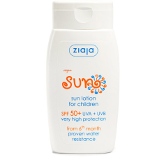 Ziaja Sun Gyermek napvédőtej, 6m+, SPF 50+, 125 ml naptej, napolaj