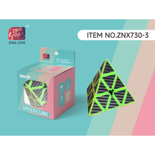 Ziina carbon fiber 3x3 kocka pyraminx kreatív és készségfejlesztő