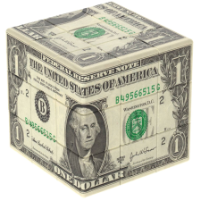 Ziina One Dollar 3x3 kocka Retro Kocka kreatív és készségfejlesztő