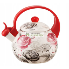 Zilner ZL-4012 TEÁSKANNA 2,2 LITERES PINK RÓZSA MINTÁVAL vízforraló és teáskanna