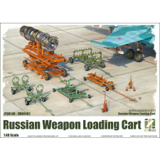  ZimiModel Russian Weapon loading cart [with 2 figures] 1:48 (ZM80161) makett