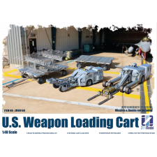  ZimiModel U.S.Weapon loading cart 1:48 (ZM80160) makett