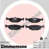 Zimmermann fékbetétkészlet, tárcsafék 20675.170.1